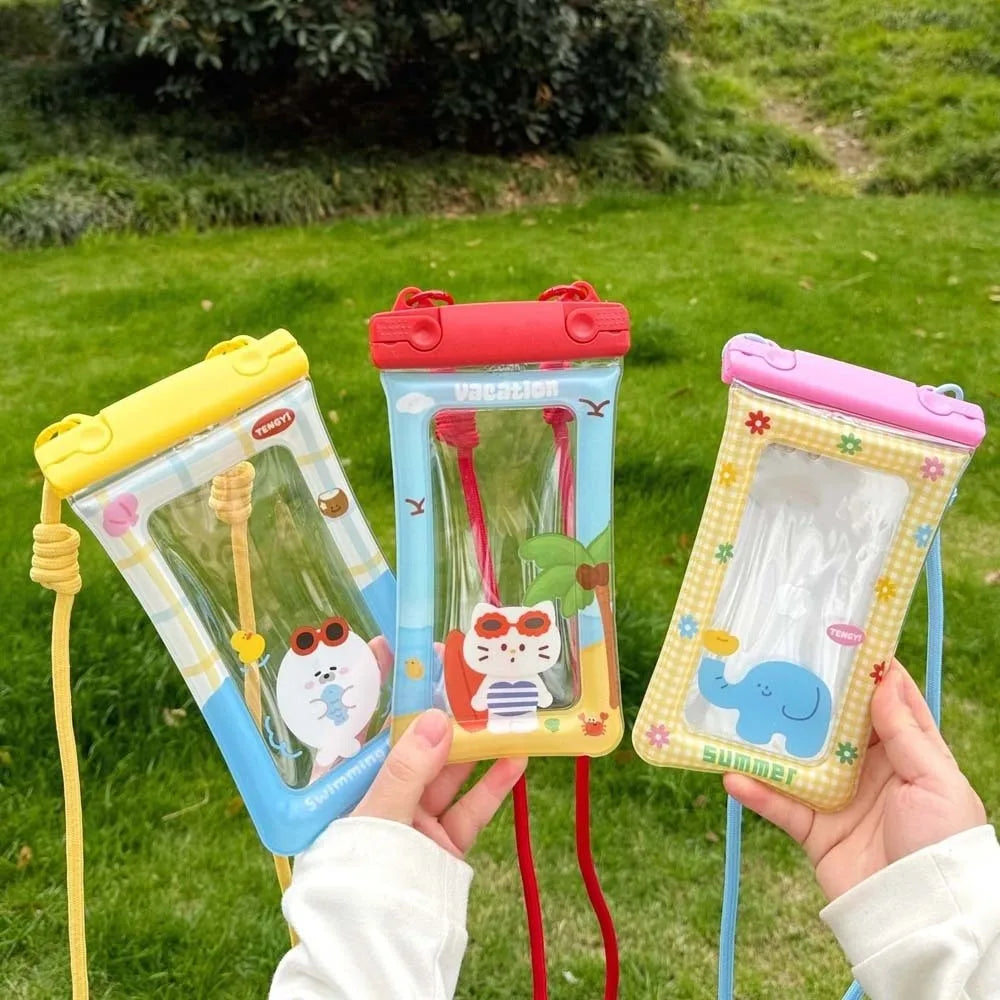 Waterproof Phone Pouch – Cartoon Crossbody Dry Bag for Beach Waterproof Phone Pouch Axl