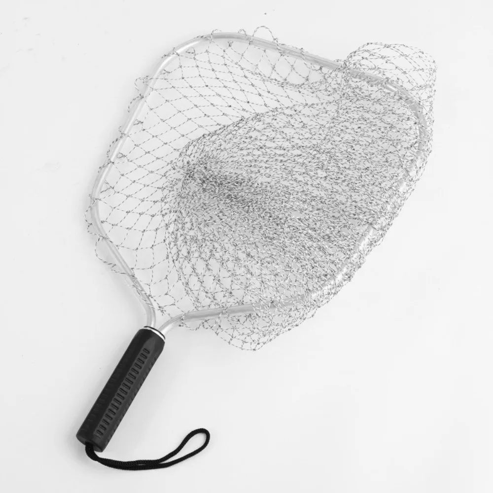 30cm Alloy Fishing Net – Large Capacity Freshwater & Saltwater Fishing Net Axl