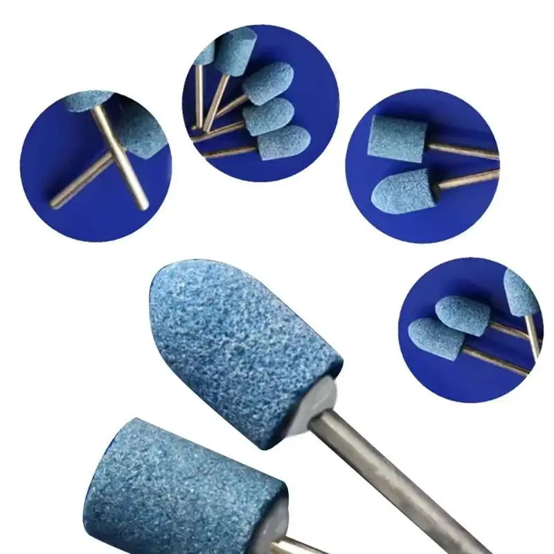 10-Pc Abrasive Mounted Stone Set for Rotary Power Tools Abrasive Grinding Bits Axl