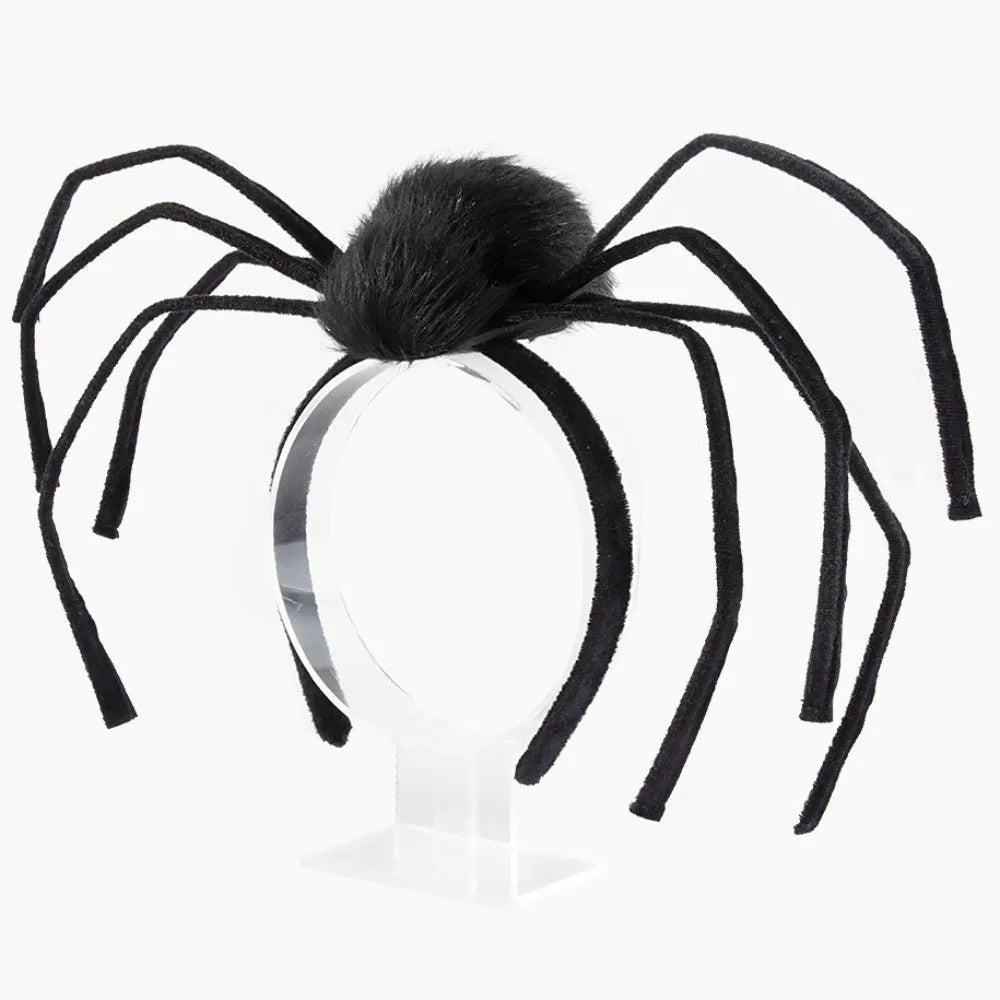 Halloween Spider Headband – Black Non-Slip Hair Hoop Halloween Headband Axl