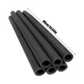 6-Pack Trampoline Foam Pole Protector Sleeves | PE Foam Covers Trampoline Pole Covers Axl Black