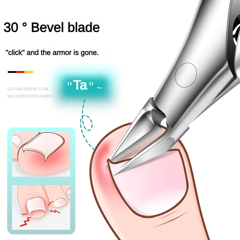 Professional Precision Toenail Clippers – Thick & Hard Nails Toenail Clippers Axl