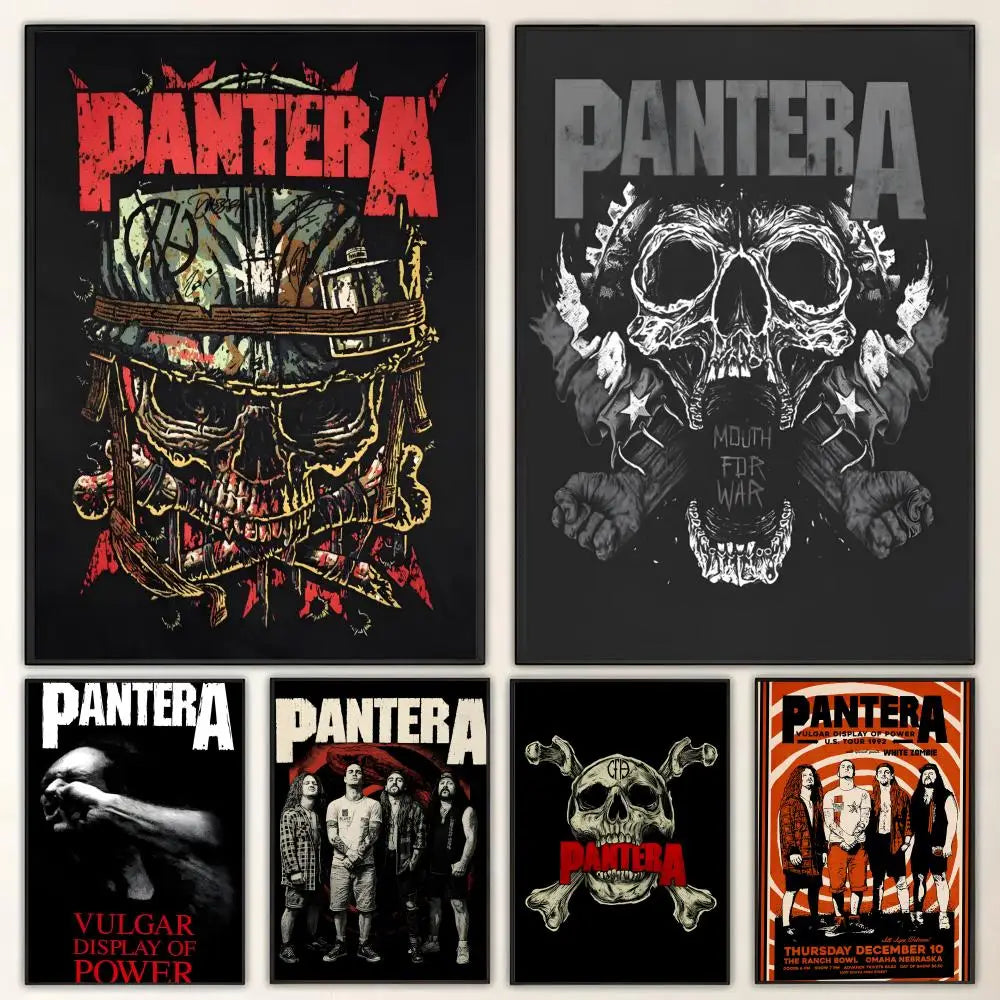 Pantera Band Poster – HD Waterproof Wall Art Print Wall Art Poster Axl