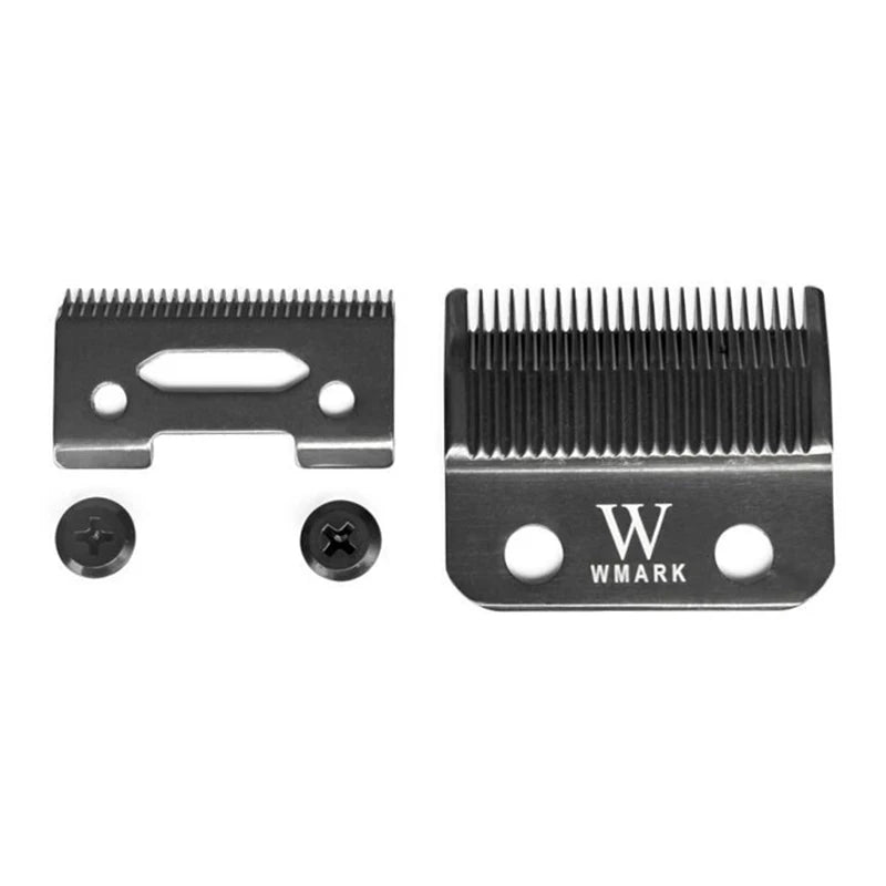 Hair Clipper Replacement Blades – High Carbon Steel Cutter Set Clipper Replacement Blades Axl Black
