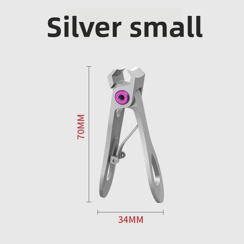 Stainless Steel Nail Clippers – Large Opening Nail Tool Set Nail Clipper Set Axl Small size silver si