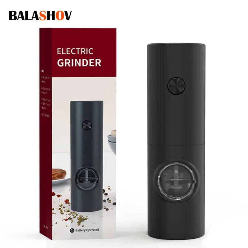 BALASHOV Electric Pepper & Salt Grinder | Adjustable Mill Electric Spice Grinder Axl