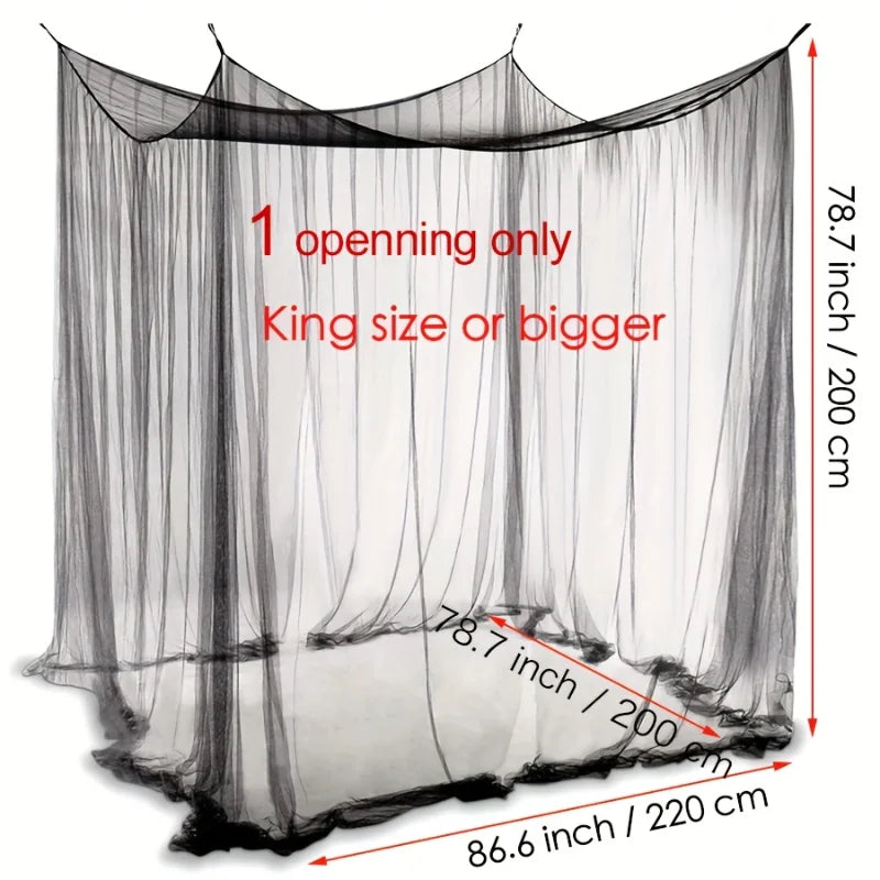 Extra Large Mosquito Net Canopy – Bed, Garden & Camping Mosquito Net Canopy Axl