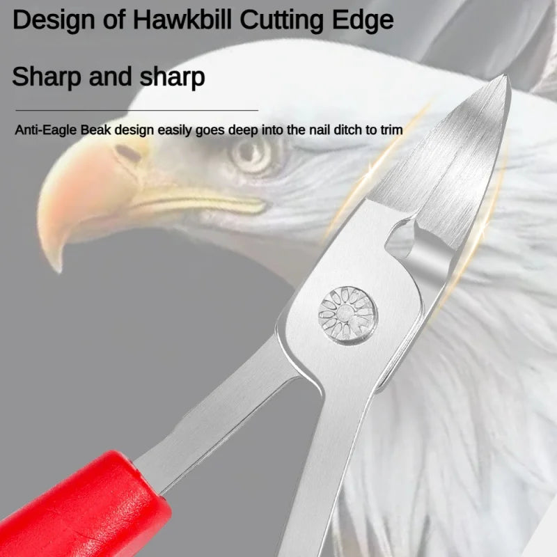 Stainless Steel Eagle Beak Nail Clippers – Cuticle Nipper Set Nail Clippers Set Axl