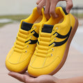 Women's Lightweight Casual Flat Shoes – Soft Sole Peep-Toe Clogs Women's Flat Shoes Axl yellow 43