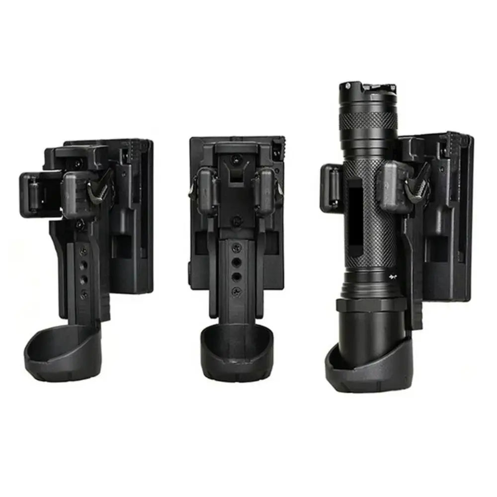 360° Rotating Flashlight Belt Holder – Quick-Release Clip Flashlight Belt Holster Axl
