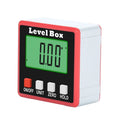 Digital Angle Meter – 360° Tilt Level Box & Precision Ruler Digital Angle Meter Axl Red