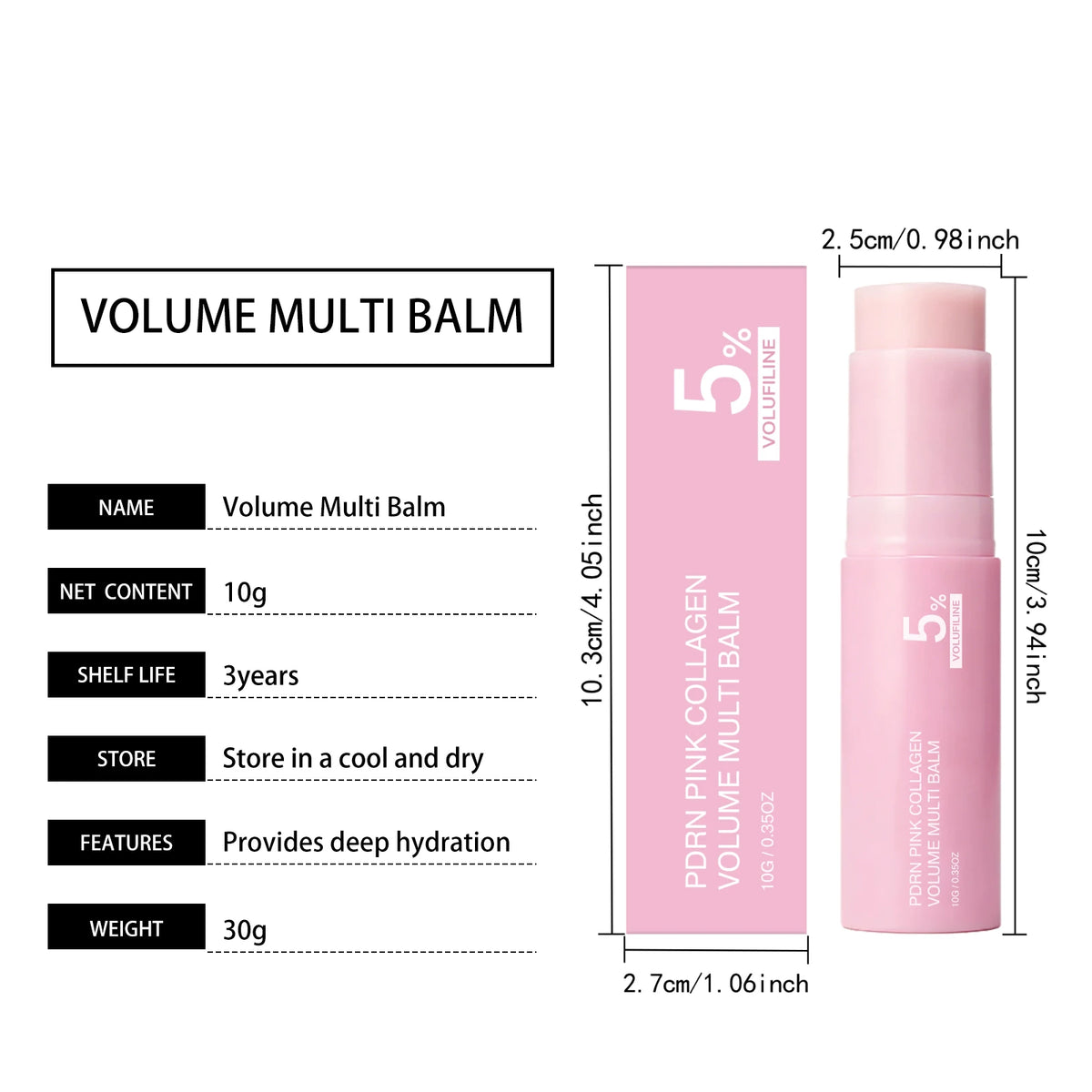 PDRN Collagen Ampoule & Plumping Balm Set – Hydrating Skincare Skincare Ampoule Set Axl