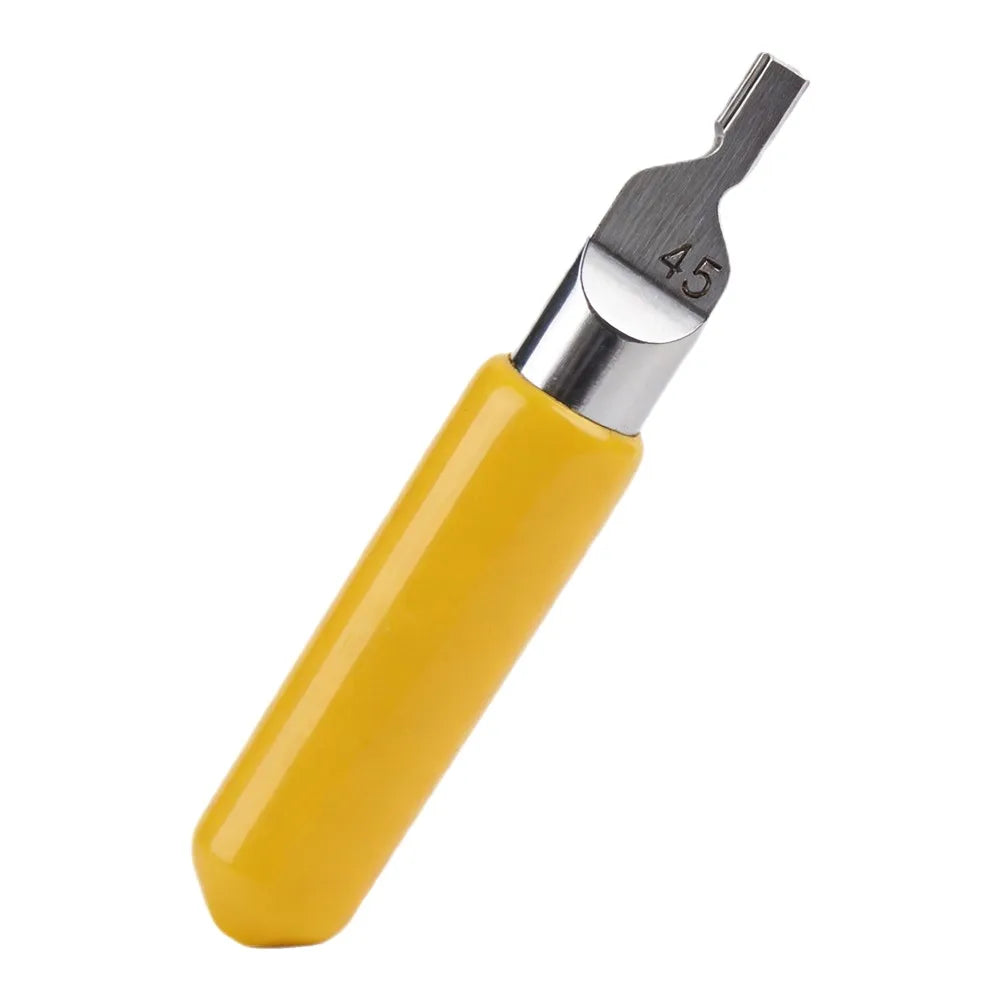 Dual-Angle Model Chamfer Scraper & Deburring Tool | Hobby Craft Model Scraper Tool Axl