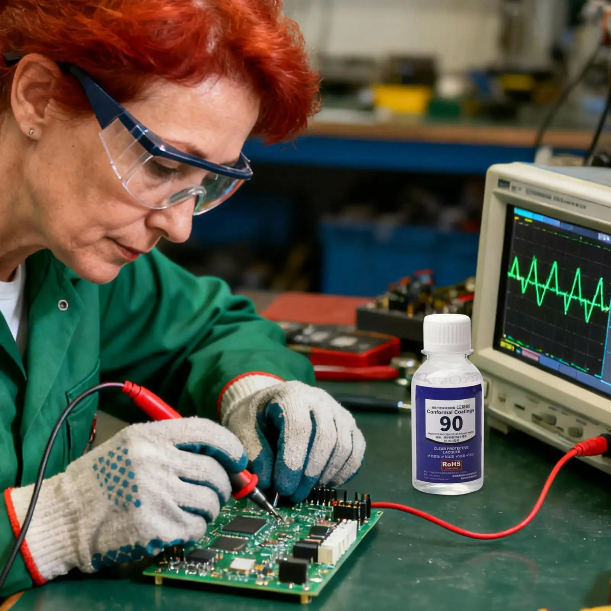 PCB Conformal Coating 100ml – Clear Waterproof Circuit Sealant PCB Conformal Coating Axl