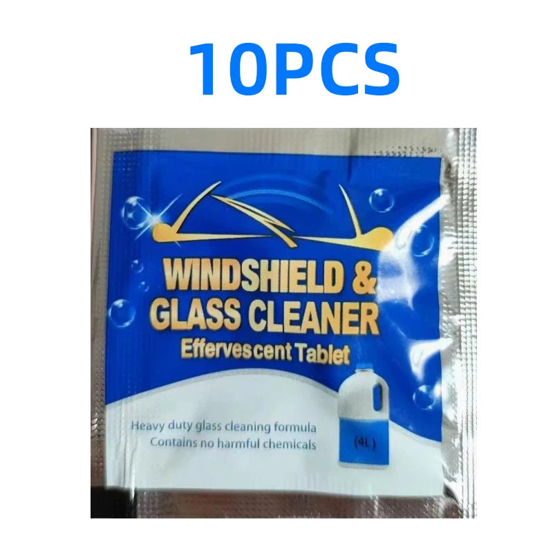 Windshield Washer Effervescent Tablets – Solid Concentrate, Shellac-Free Windshield Washer Tablets Axl 10PCS
