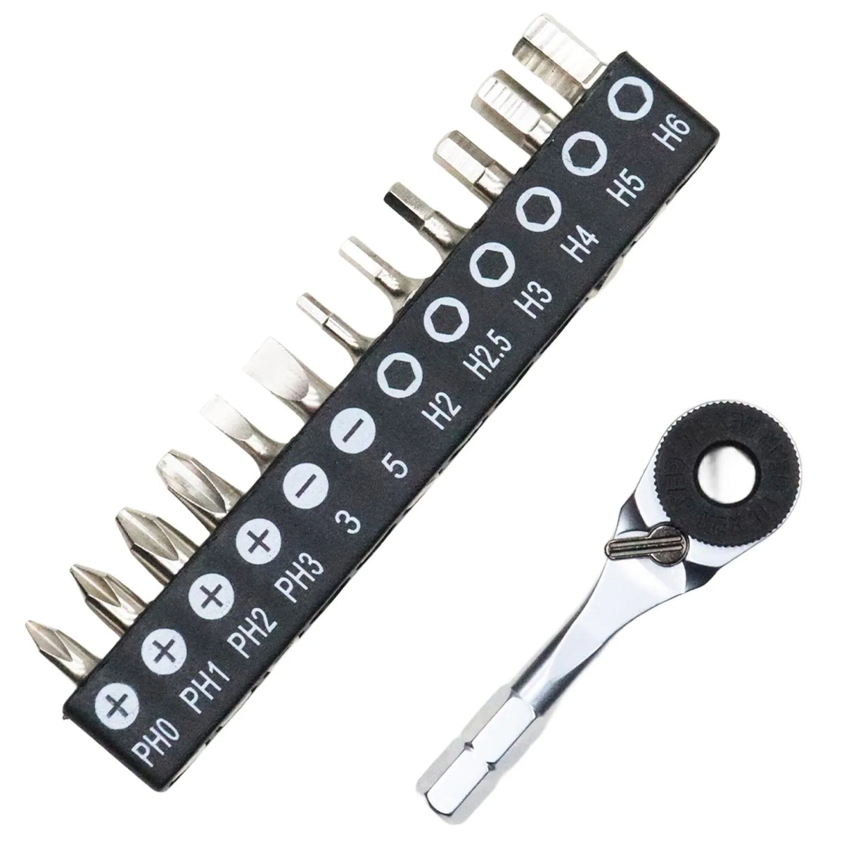 1/4" Hex Mini Ratchet Wrench with Bits – Tight Space Tool Ratchet Wrench Set Axl type E China Mainland
