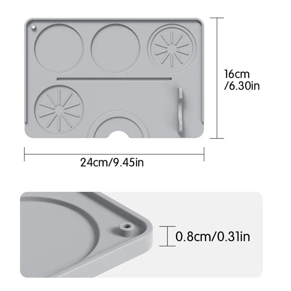 Non-Slip Silicone Espresso Tamping Mat – Food Grade Coffee Pad Espresso Tamping Mat Axl