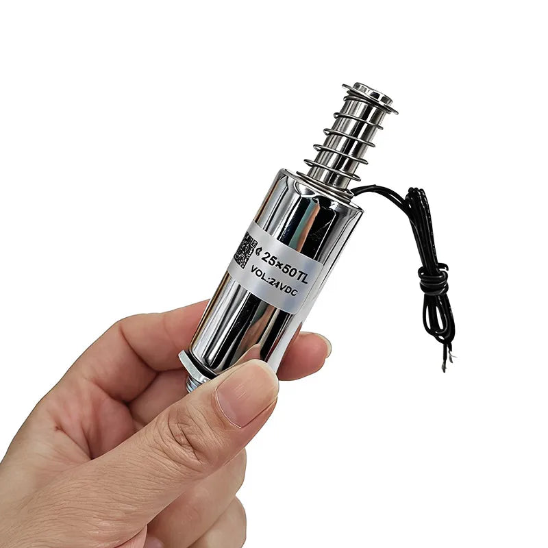 Mini Tubular Solenoid Electromagnet DC 12V 24V 300g Force Tubular Solenoid Axl