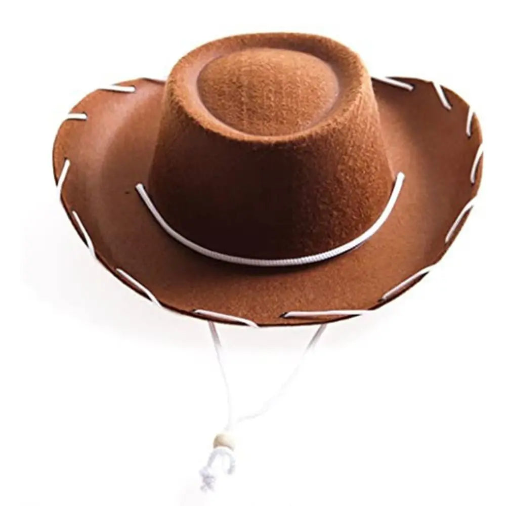 Adjustable Wide Brim Cowboy Hat – Party, Cosplay & Dress-Up Costume Cowboy Hat Axl