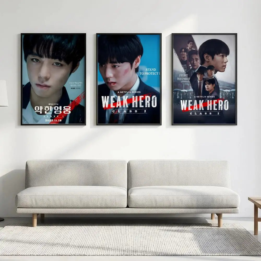 Weak Hero Class Korean Drama Poster – HD Waterproof Wall Art Wall Art Poster Axl