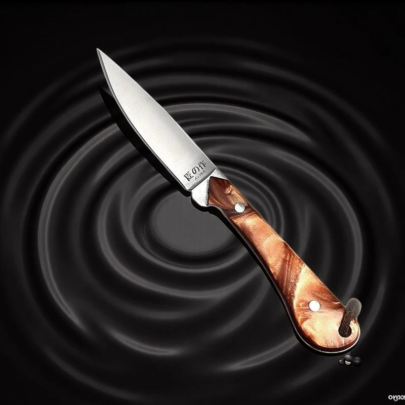 Mini Fixed Blade Knife – Stainless Steel Camping & Kitchen Knife Fixed Blade Knife Axl
