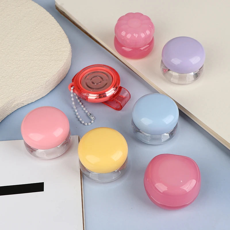 5g Mini Clear Cosmetic Jar – Lip Mask & Face Cream Sample Container Cosmetic Sample Jar Axl