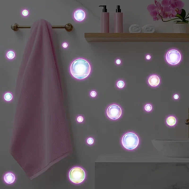 Glow-in-the-Dark Butterfly Mandala Wall Stickers | PVC Decals Wall Stickers Axl
