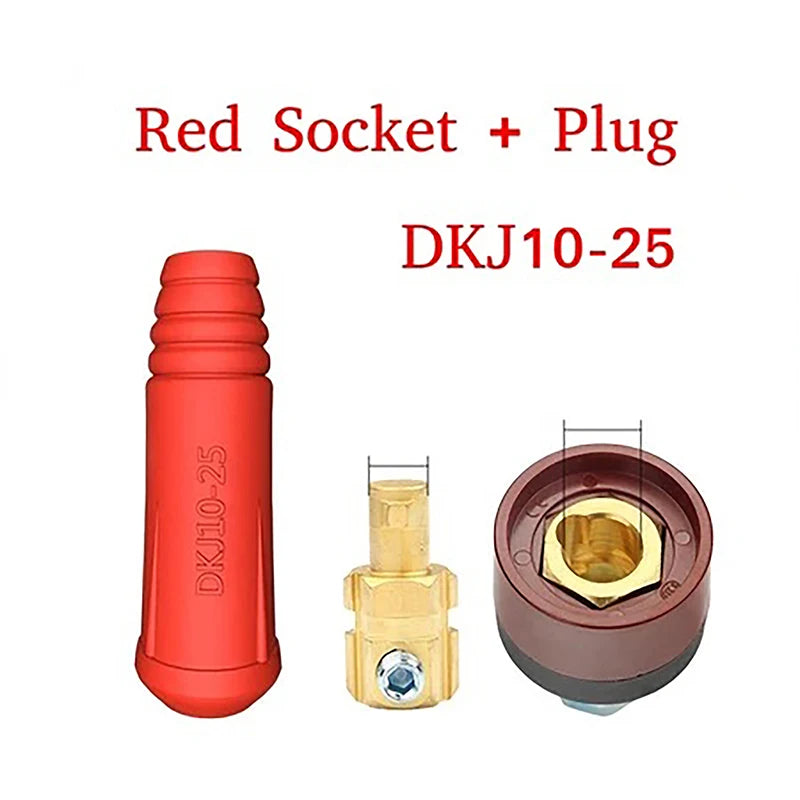 DKJ10-25 Welding Cable Connector – Male & Female Quick Fit Welding Cable Connector Axl A3