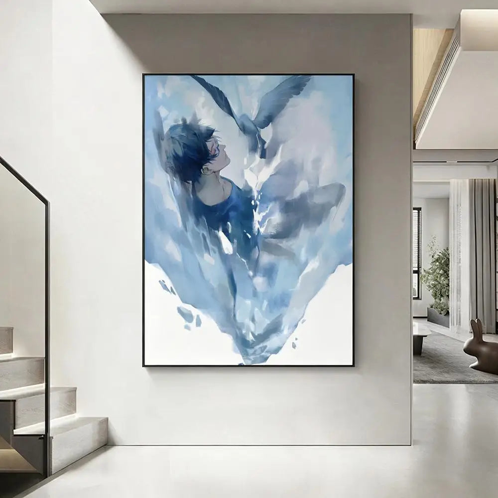 Zankyou no Terror Anime Poster – HD Waterproof Wall Art Decor Anime Wall Poster Axl