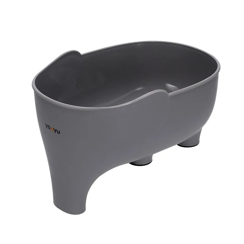 Elephant Drain Basket – Kitchen Fruit & Vegetable Colander Kitchen Colander Axl Gray