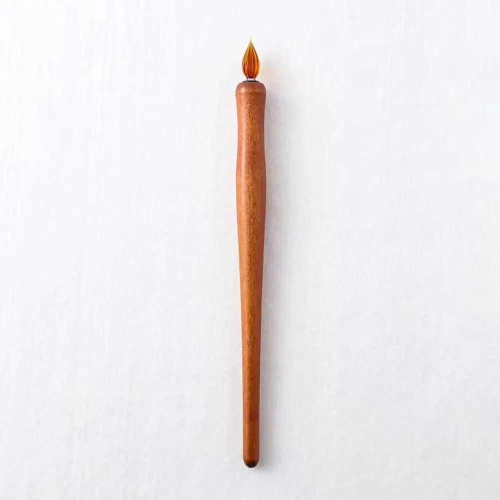 Wooden Glass Dip Pen & Ink Holder – Calligraphy Storage Set Calligraphy Dip Pen Set Axl