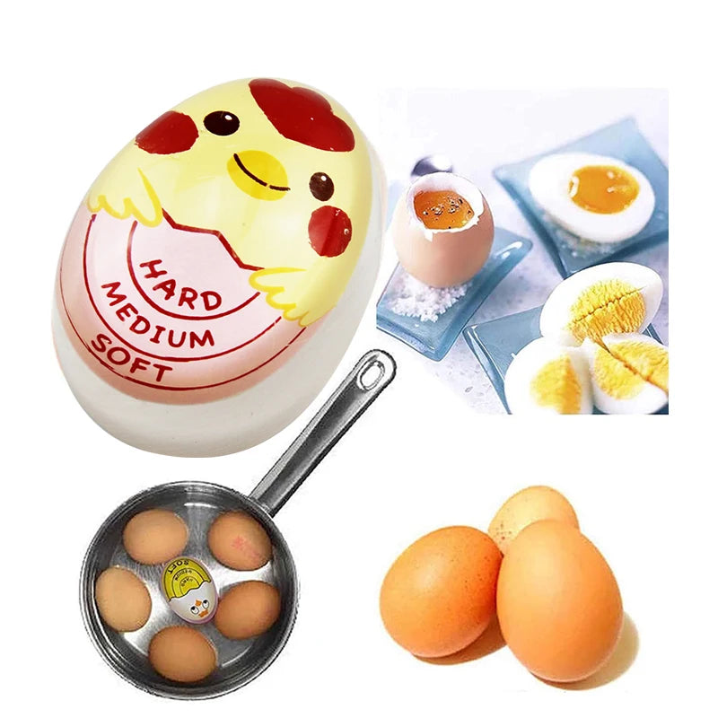 Color Changing Egg Timer – Soft, Medium & Hard Boiled Egg Timer Axl