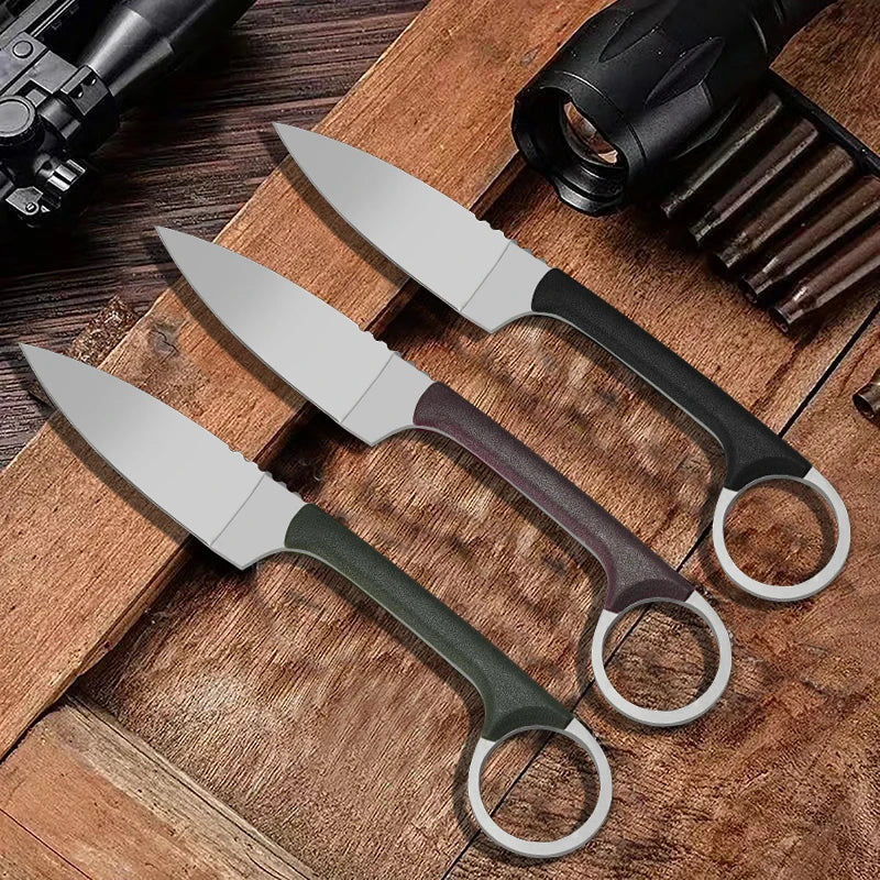 Stainless Steel Paring Knife with Cover | Portable Pocket Knife Paring Knife Axl