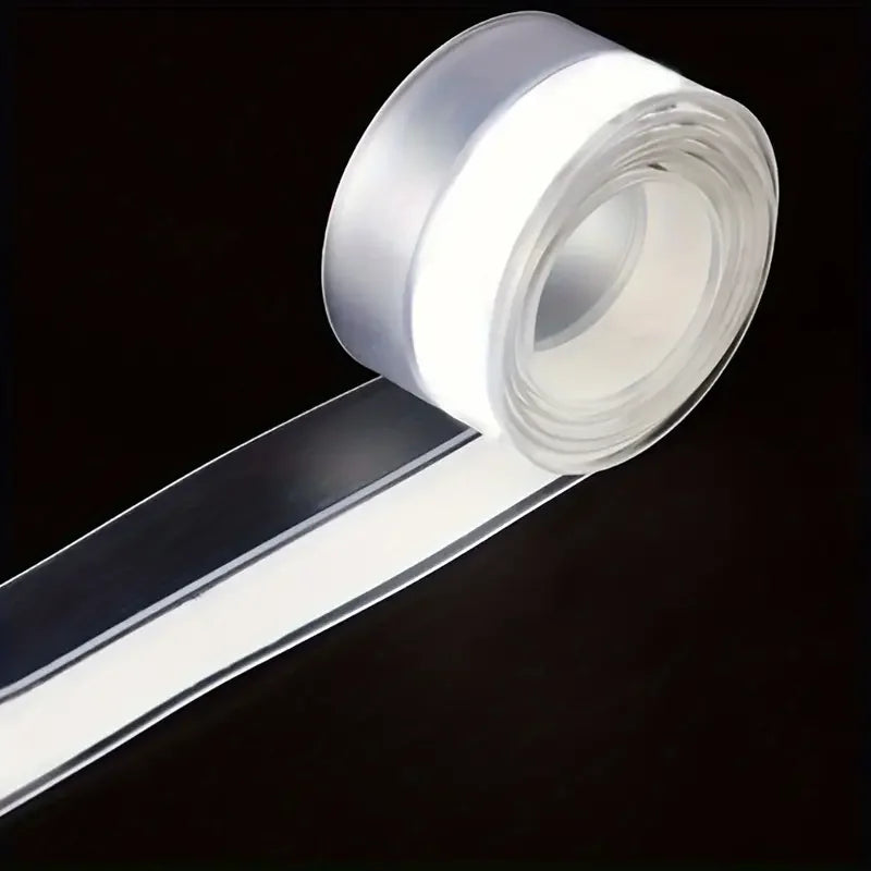Silicone Door Bottom Seal Strip 39in – Self-Adhesive Weatherstrip Door Seal Strip Axl