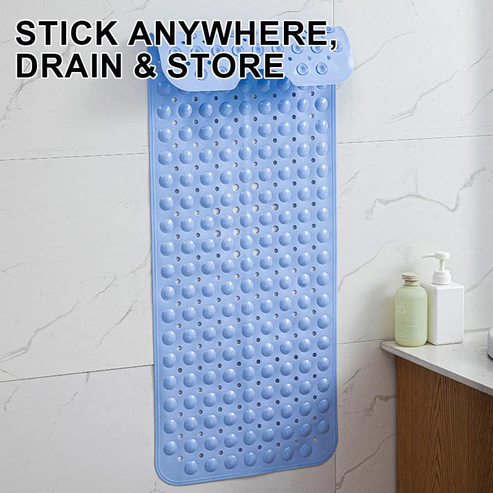PVC Non-Slip Bath Mat 40×100cm – Shower & Bathtub Floor Mat Bath Mat Axl