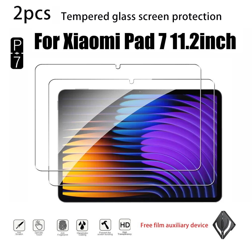 2-Pack HD Tempered Glass Screen Protector for Xiaomi Pad Tablet Screen Protector Axl for xiaomi pad7 11.2