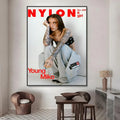 Young Miko HD Waterproof Poster Stickers | Wall Décor & Gift Poster Stickers Axl White02 40X50cmNoframe