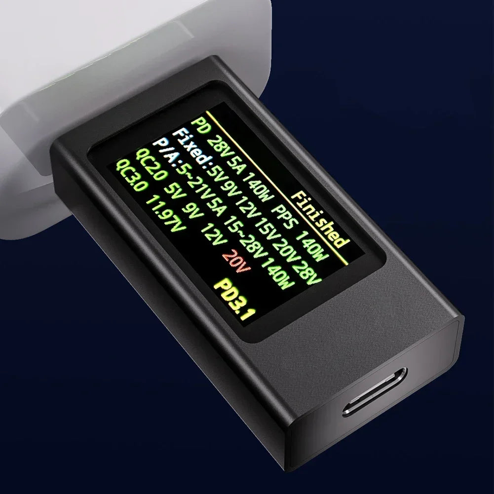0–40V LCD Voltmeter Ammeter – Fast Charge & Ripple Tester Digital Multimeter Tester Axl China Mainland