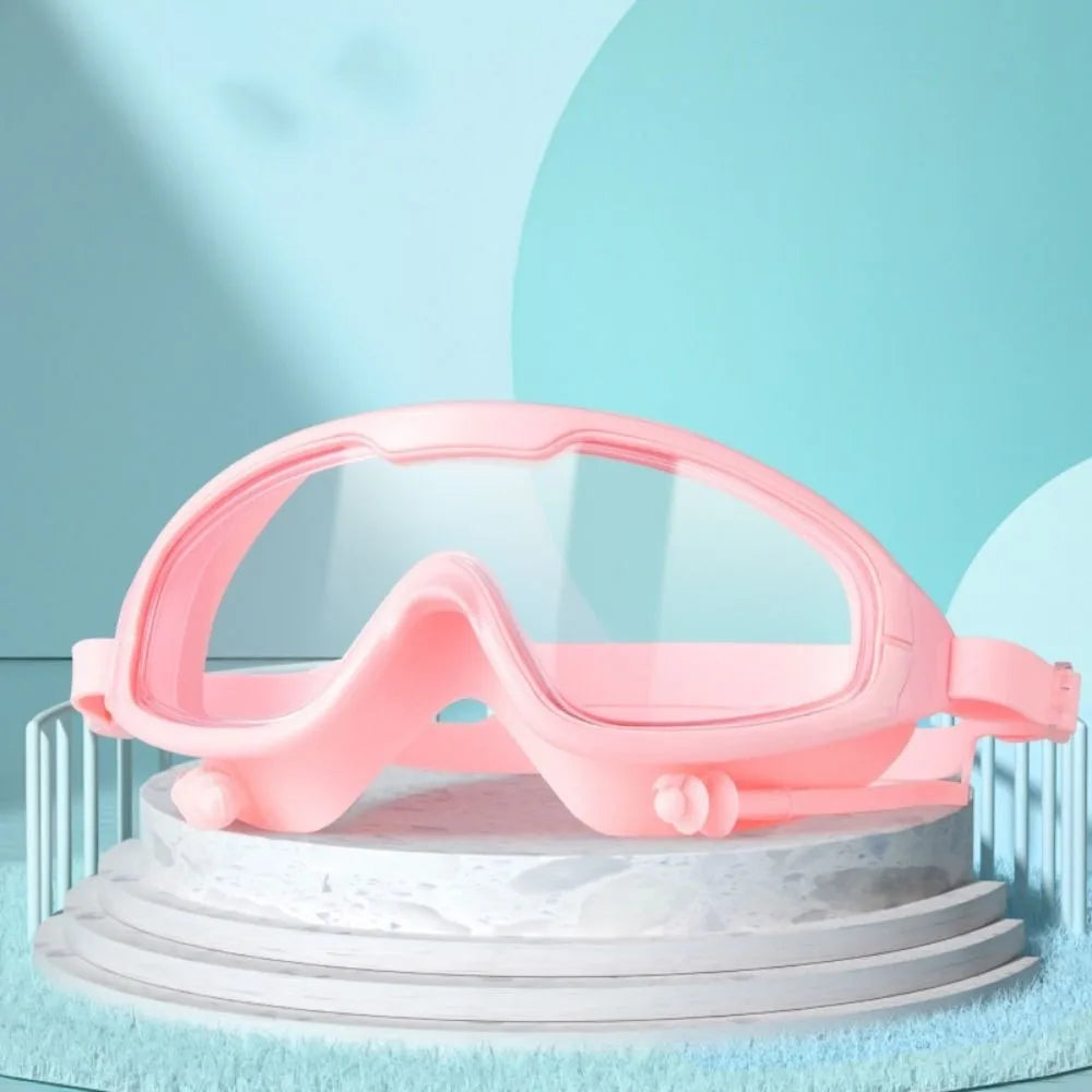 Wide Frame Anti-Fog Swimming Goggles – UV Protection Adults Swimming Goggles Axl Pink-Adult