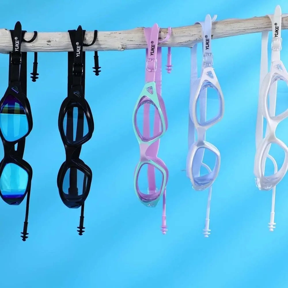 Waterproof Swimming Goggles HD Wide View + Earplugs | Axl Swimming Goggles Axl