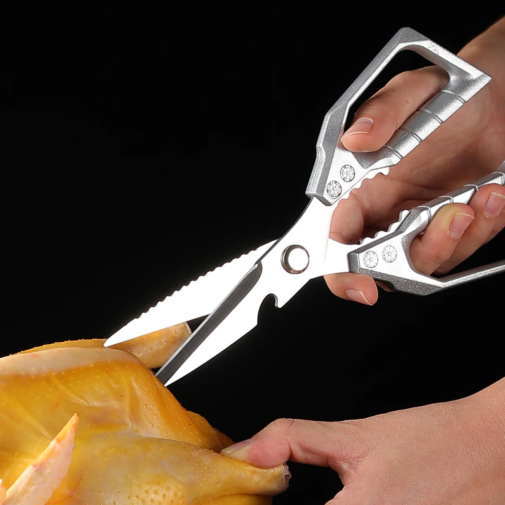 Multifunctional Kitchen Scissors – Bone, Fish Scraper & More Kitchen Scissors Axl