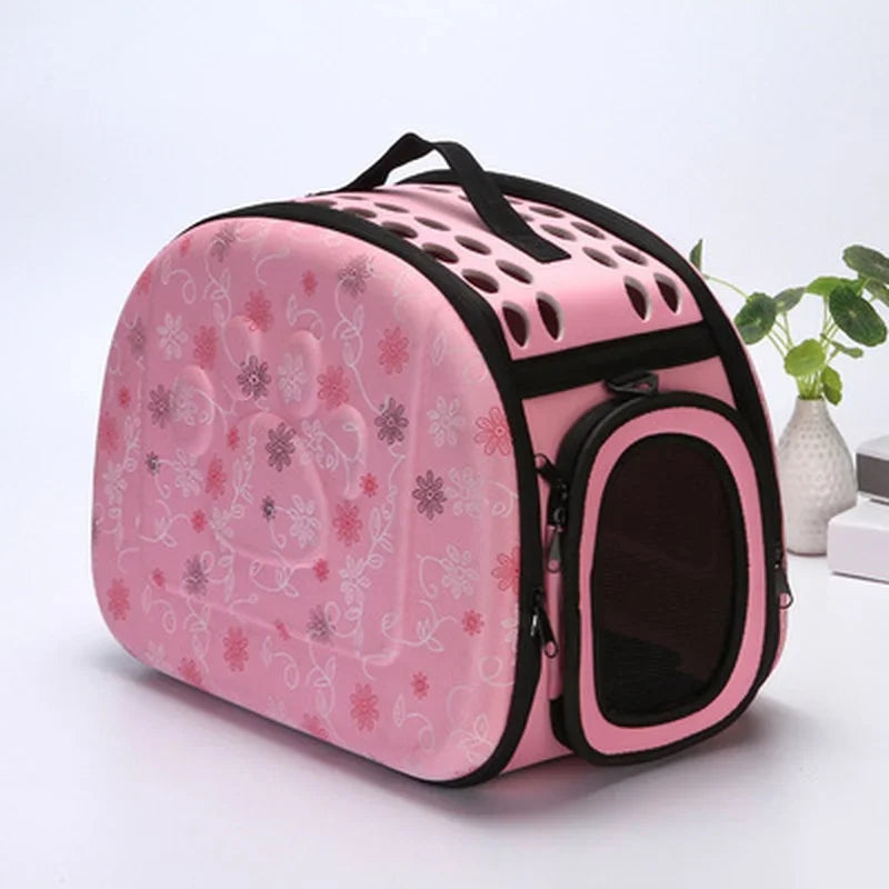 Foldable Breathable Pet Carrier Bag for Cats & Dogs – 10kg Pet Carrier Bag Axl