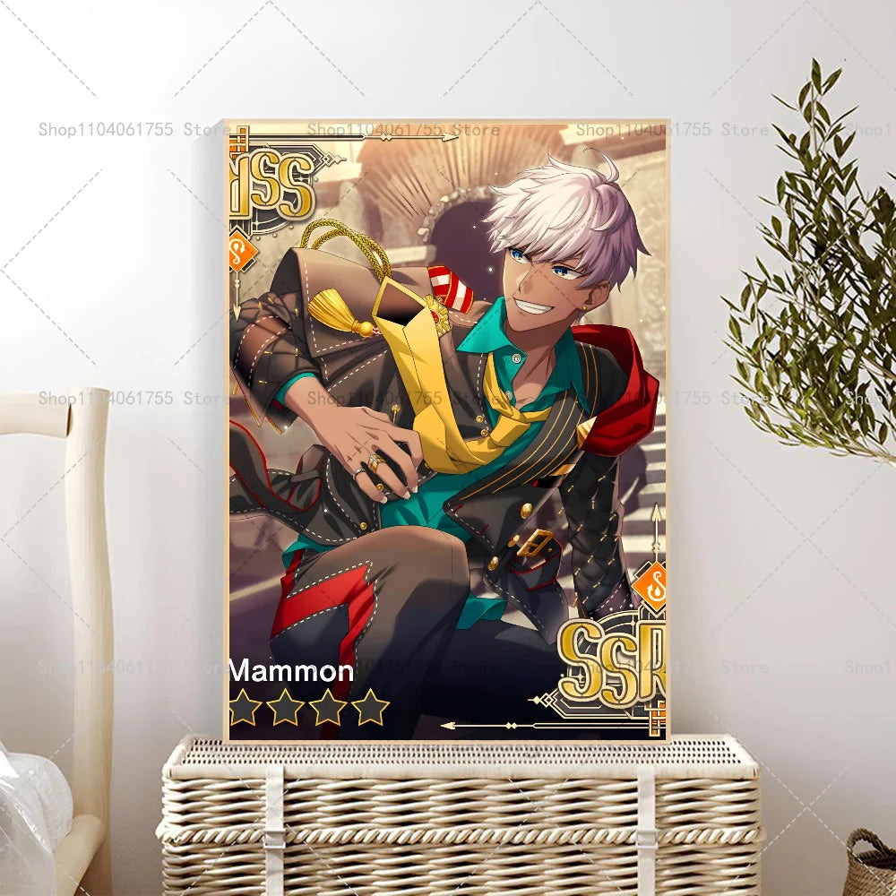 SSR Role Art Poster – Self-Adhesive Waterproof Wall Sticker Wall Art Poster Axl z10 30x42cm No Frame