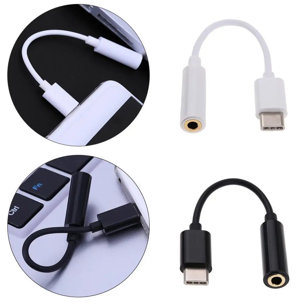USB-C to 3.5mm Headphone Adapter – HiFi Audio Splitter Headphone Adapter Axl