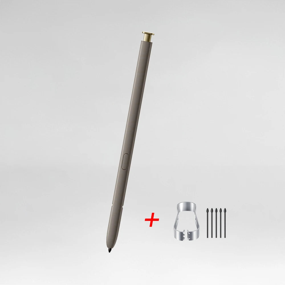 S Pen Stylus for Samsung Galaxy S24 Ultra + 5 Replacement Tips Phone Stylus Pen Axl Gray