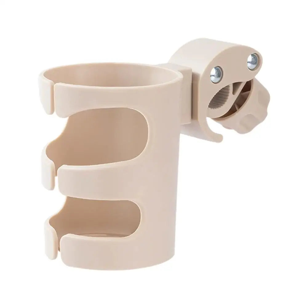Universal Clamp-On Cup Holder for Stroller, Bike & Wheelchair Clamp-On Cup Holder Axl Khaki