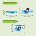 Cute Penguin Toilet Stickers – Waterproof Bathroom Decals Bathroom Wall Decal Axl 1pc