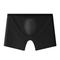 Men's Ice Silk Boxer Briefs – Seamless Breathable Quick-Dry Men's Boxer Briefs Axl Black XXS