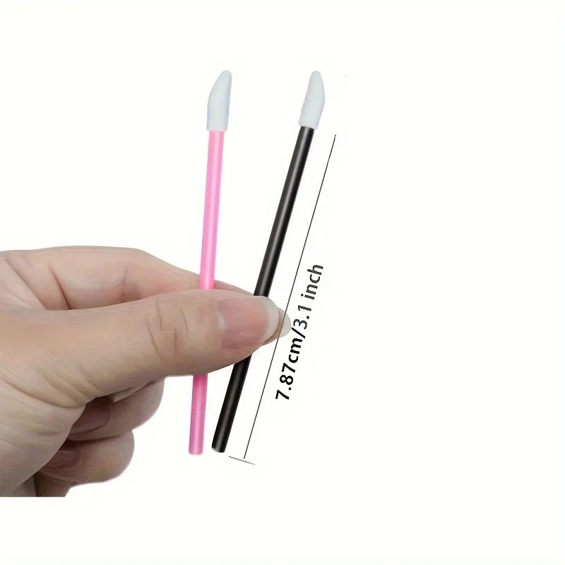 200 Pcs Lip Brush Sticks – Eyelash, Eyebrow & Mask Applicator Makeup Applicator Set Axl