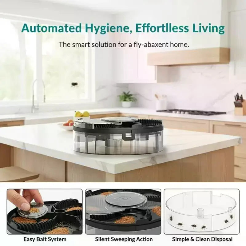 USB Rechargeable Electric Fly Trap – Quiet Eco Flycatcher Electric Fly Trap Axl